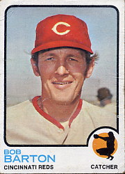 1973 Topps Baseball Cards      626     Bob Barton